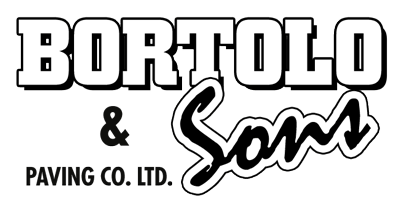 Bortolo and Son's Paving Inc. logo